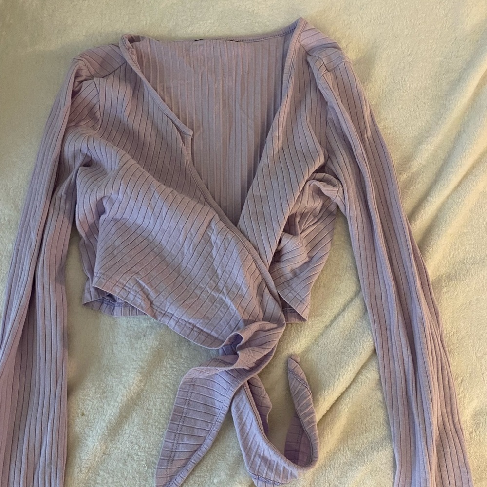 Tie front top